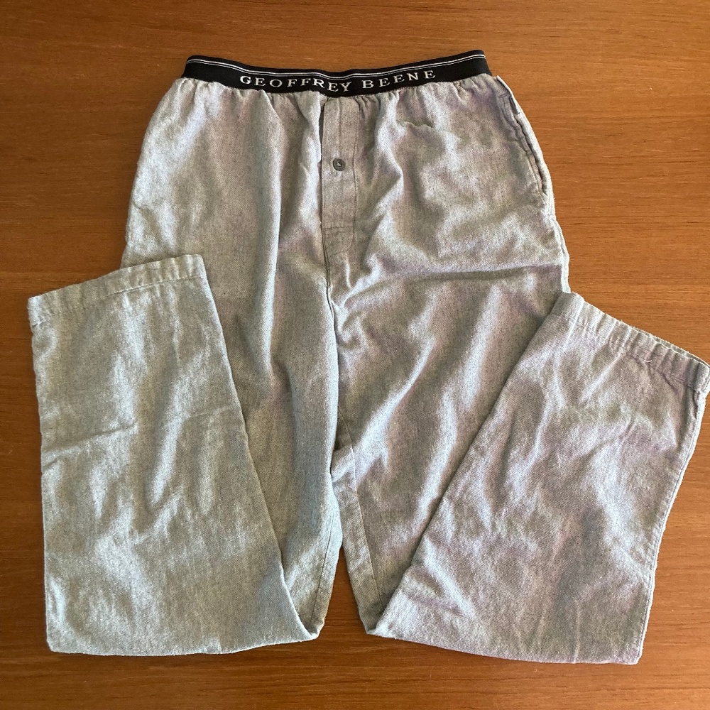 Geoffrey Beene Men's Pajama bottoms, L, Gray. LAST CALL